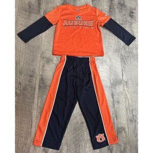 Auburn Tigers Track Outfit Set Toddler 2T Long Sleeve Shirt & Pants‎ War Eagle